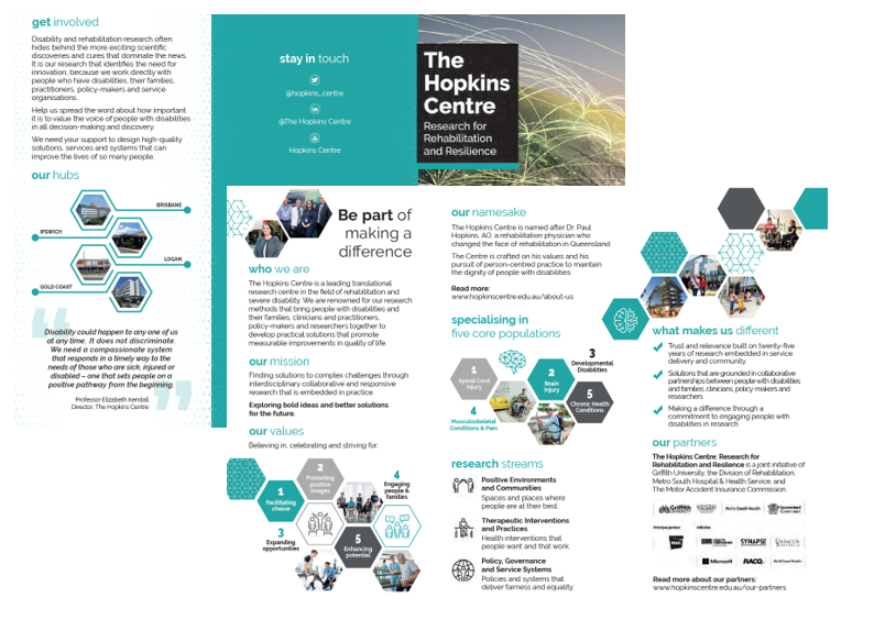 Image of The Hopkins Centre brochure 