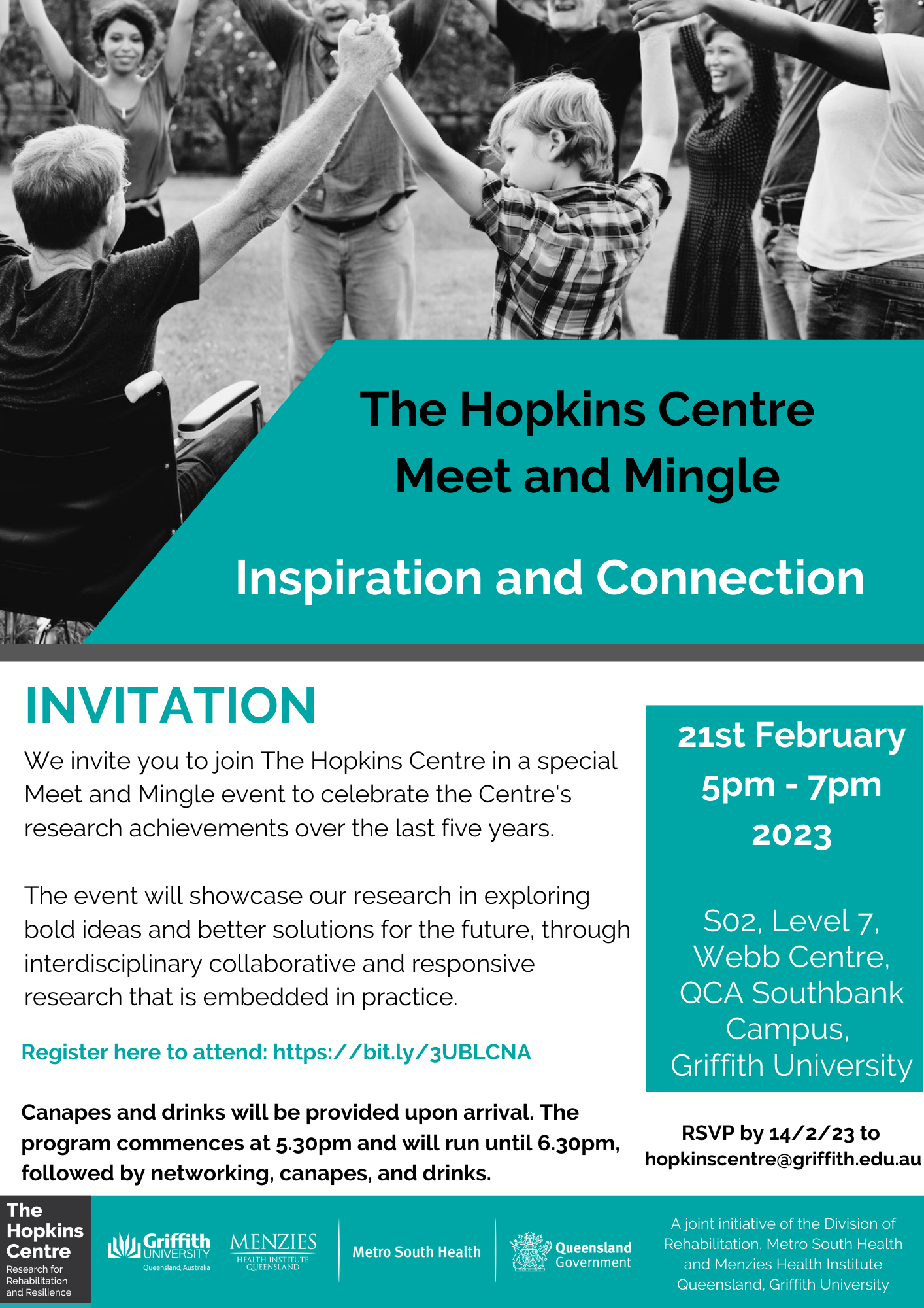 Meet & Mingle flyer