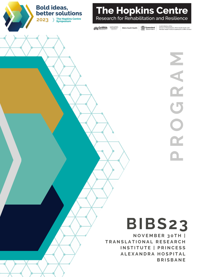 BIBS23 Program booklet front cover